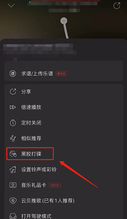 网易云音乐怎么开启黑胶打碟?网易云音乐开启黑胶打碟方法截图