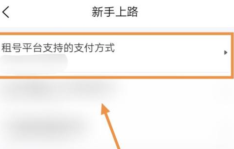 U号租如何查看支持的支付方式?U号租查看支持的支付方式的方法截图