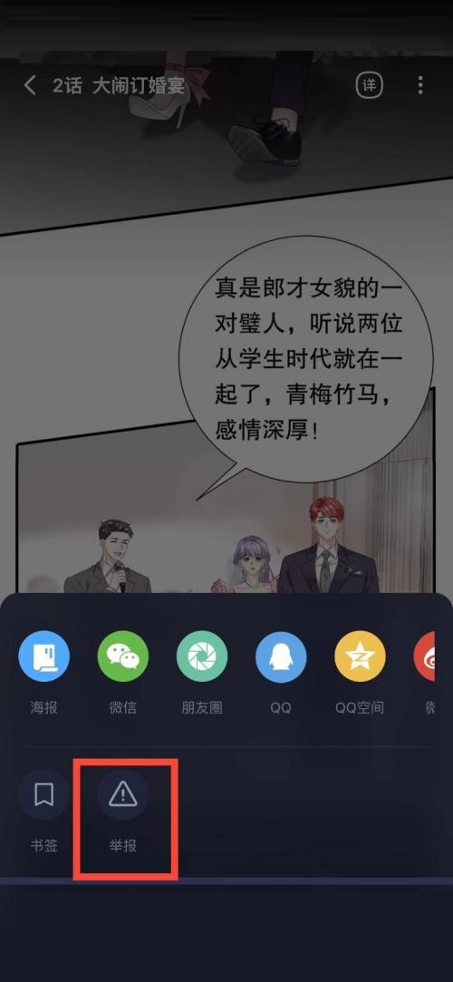 哔哩哔哩漫画如何举报漫画?哔哩哔哩漫画举报漫画教程截图
