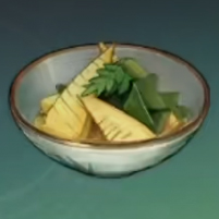 原神若竹煮食谱配方 若竹煮怎么得