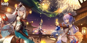 原神壁纸分享·飞彩镌流年—海灯节