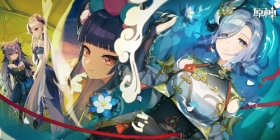 原神壁纸分享·飞彩镌流年—云堇、申鹤