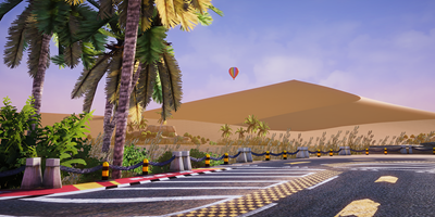 王牌竞速沙洲腹地地图怎么玩 沙洲腹地在哪超车好