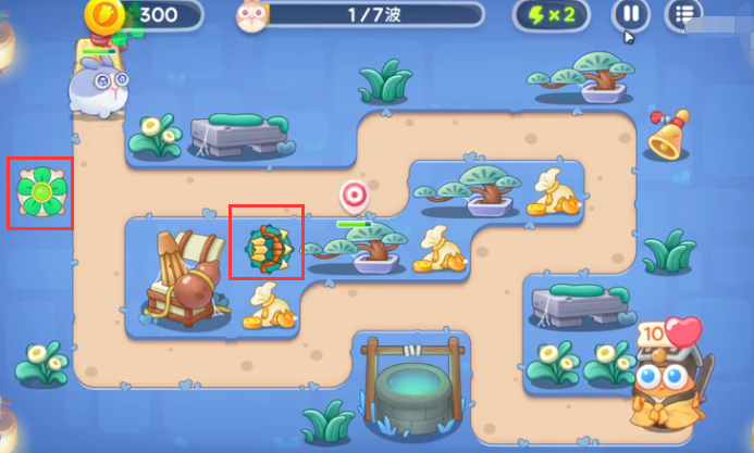 保卫萝卜4阿波道长第10关攻略：阿波道长第十关通关教程[多图]