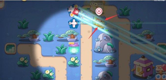 保卫萝卜4阿波道长第9关攻略：阿波道长第九关通关教程[多图]图片2