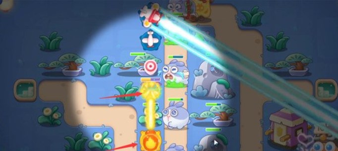 保卫萝卜4阿波道长第9关攻略：阿波道长第九关通关教程[多图]图片4