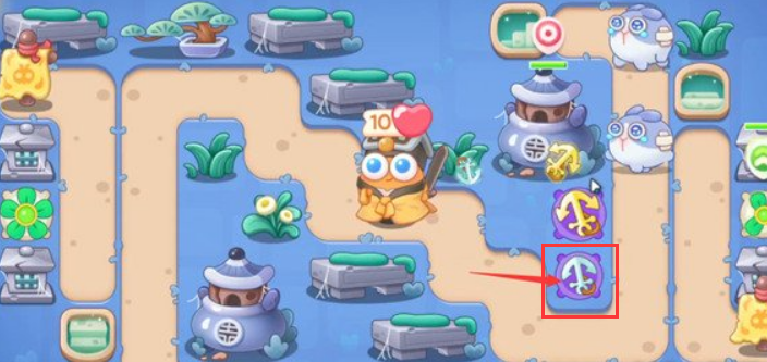 保卫萝卜4阿波道长7关攻略：阿波道长第七关通关教程[多图]图片2