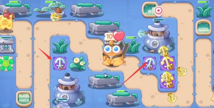 保卫萝卜4阿波道长7关攻略：阿波道长第七关通关教程[多图]图片4