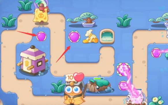 保卫萝卜4阿波道长6关攻略：阿波道长第六关通关教程[多图]图片3