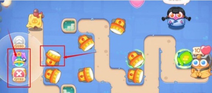 保卫萝卜4阿波道长5关攻略：阿波道长第五关通关教程[多图]图片5