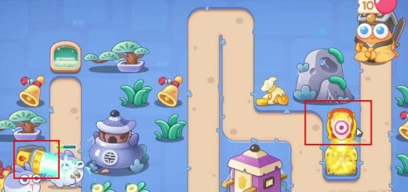 保卫萝卜4阿波道长3关攻略：阿波道长第三关通关教程[多图]图片2