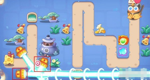 保卫萝卜4阿波道长3关攻略：阿波道长第三关通关教程[多图]图片4