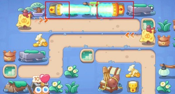 保卫萝卜4阿波道长2关攻略：阿波道长第二关通关教程[多图]图片2