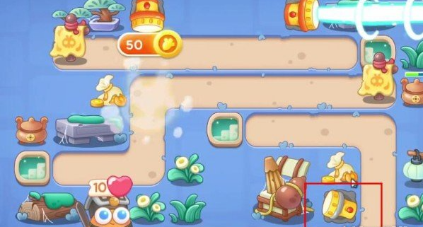 保卫萝卜4阿波道长2关攻略：阿波道长第二关通关教程[多图]图片3