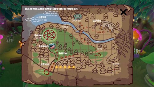 摩尔庄园黑森林隐藏地图bug怎么卡？[多图]