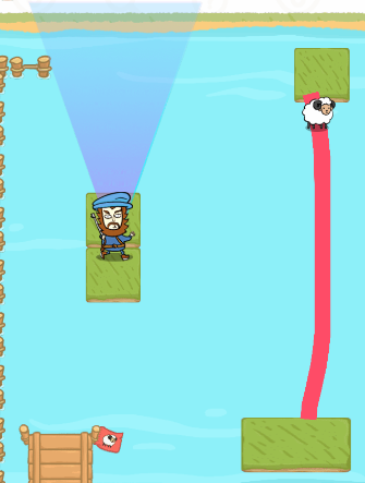 过河大师逻辑挑战第2关攻略：第二关通关教程[多图]