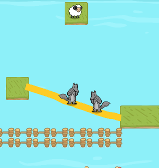 过河大师逻辑挑战第1关攻略：第一关通关教程[多图]