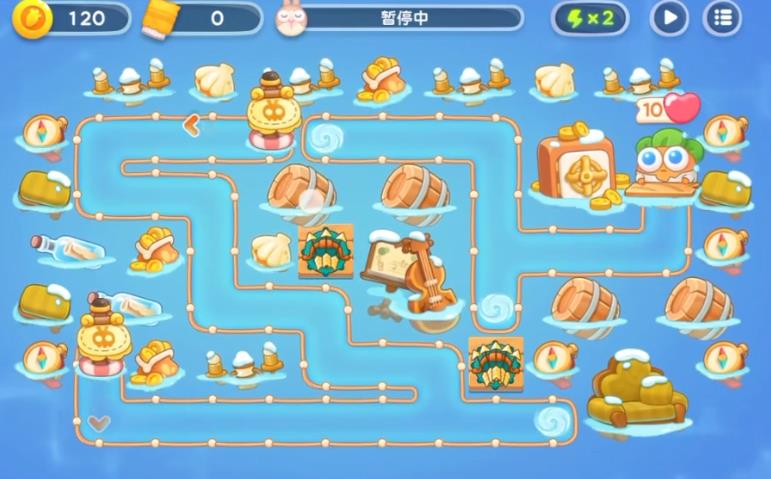 保卫萝卜4天下第一汤2关攻略：天下第一汤第2关无伤通关教程[多图]