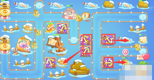 保卫萝卜4天下第一汤13关攻略：天下第一汤第13关无伤通关教程[视频][多图]图片3