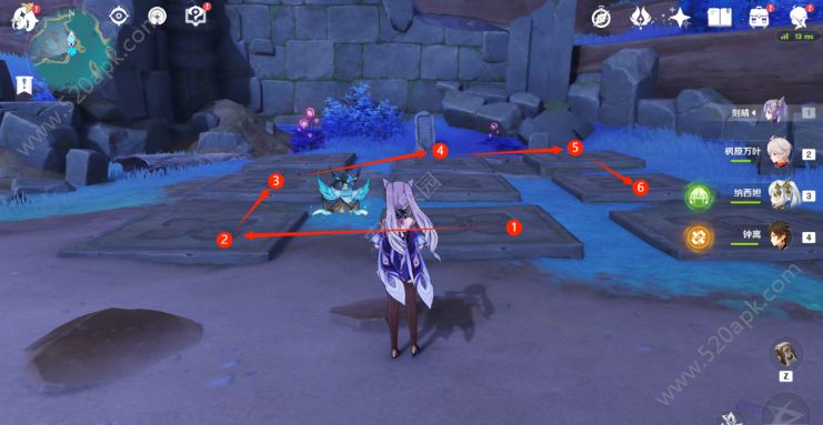 原神益智海域隐藏成就怎么达成 益智海域隐藏任务完成办法[多图]图片5