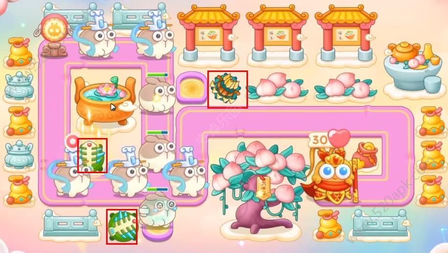 保卫萝卜4周赛12月30日攻略：12月30号无伤通关视频教程[视频][多图]图片2