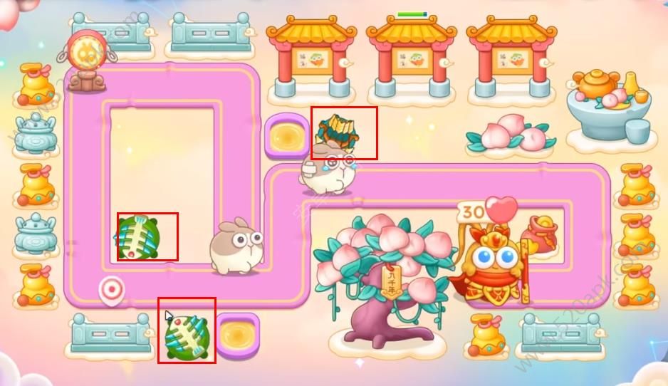 保卫萝卜4周赛12月30日攻略：12月30号无伤通关视频教程[视频][多图]图片3