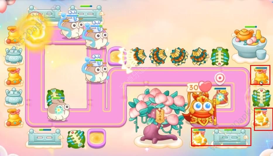 保卫萝卜4周赛12月30日攻略：12月30号无伤通关视频教程[视频][多图]图片5