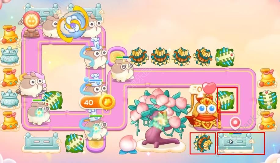 保卫萝卜4周赛12月30日攻略：12月30号无伤通关视频教程[视频][多图]图片6