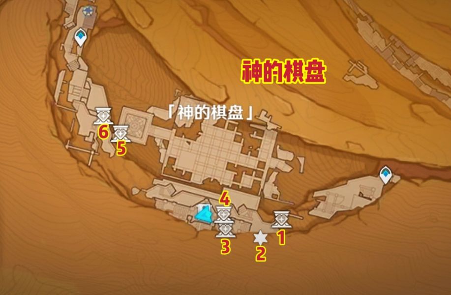 原神千壑沙地圣章石碑位置分享 千壑沙地圣章石在哪些地方[多图]图片1