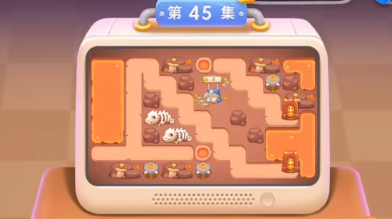 保卫萝卜4饿龙传说45关攻略 饿龙传说第45关无伤视频通关教程[多图]