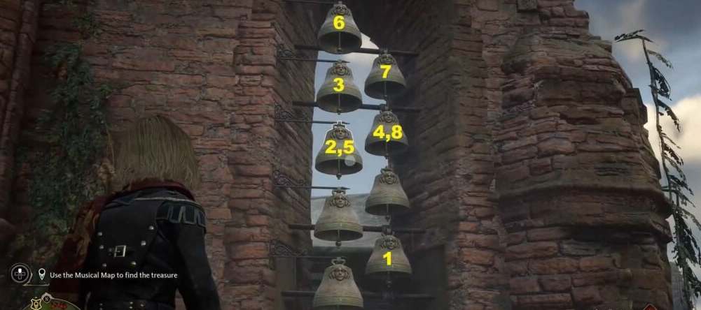 霍格沃茨之遗敲钟攻略 敲钟弹奏顺序答案[多图]