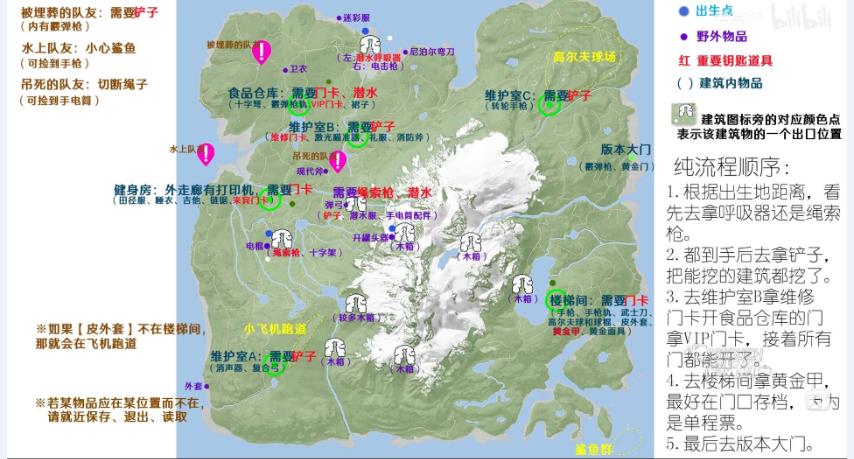 森林之子武器装备位置大全 全武器地图分布情况汇总[多图]